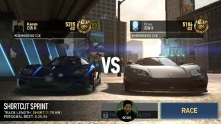 NFS NL Top Racing - Shortcut Sprint VS Boss