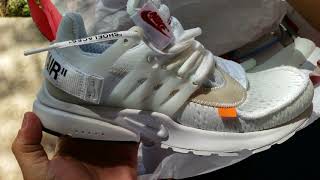 Off White Air Presto 2018 White Review - HD 4K