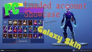 {PC}Fortnite Account Showcase (LOTS OF SKINS!!) Galaxy skin