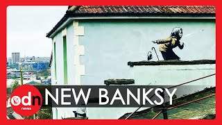 Banksy Confirms He Created ‘Aachoo!!’ Artwork on Steepest Street in England