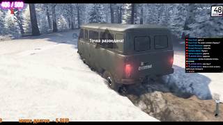 Spintires прохождение карты Зима в Подмосковье