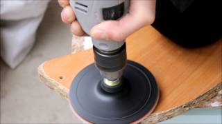 Диск Intertool для наждачной бумаги. Дрель.