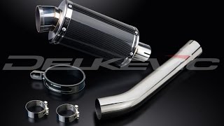 DELKEVIC 9 INCH STUBBY MOTORCYCLE EXHAUST UNBOXING