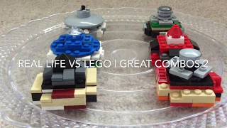 Lego VS Real Life | Great Combos 2 | Lego Beyblade Battles
