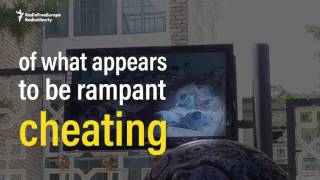 Uzbek Students Caught Cheating For A Live Audience
