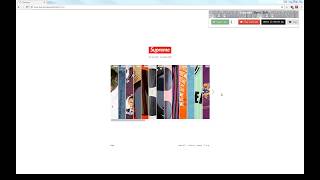 Supreme Bot NanoBot [Supreme Comme des Garçons SHIRT Nike Air Force 1 Low ] 05-18-2017