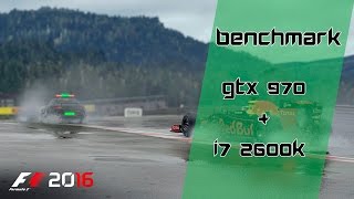 GTX 970 + i7 2600K - F1 2016 (very high) ‹ GamerPC › BR