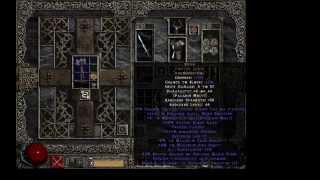 Diablo 2 Showing all my Characters
