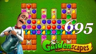 GardenScapes Level 695