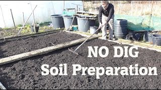 Allotment Diary : Preparing the No Dig Gardening Bed
