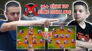 94+ SİYAH TOP SİLME CEZALI MAÇ - PES MOBİLE
