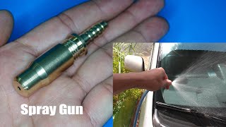 How to make water spray gun