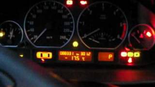 BMW 330D cold start -17.5 C
