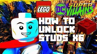 Lego DC Super Villains - How to Unlock Studs X6 Red Brick