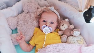 Куклы Пупсики Реборн Саша/Baby Doll and Reborn/Идем на прогулку