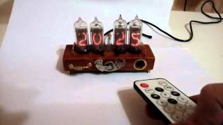Часы Nixie Clock ИН-14 Steampunk