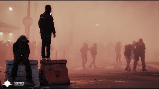 #PARIS 18/1/2020 • GRÈVE & GILETS JAUNES : ENCERCLÉS PAR LA POLICE ET NOYÉS SOUS LES GAZS