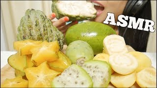 ASMR EXOTIC FRUITS (EATING SOUNDS) NO TALKING | SAS-ASMR