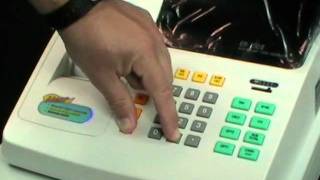 Sam4s ER-150 mkII Cash register Till Installation and operation video