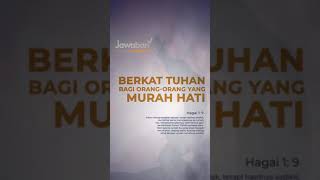 #AyatAlkitab | Berkat Tuhan Bagi Orang-orang Yang Murah Hati