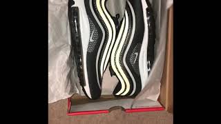 Hotkicks.cn Super Max Perfect Air Max 97 Ultra 17 Black/Pure-Platinum Unboxing + On Foot Review