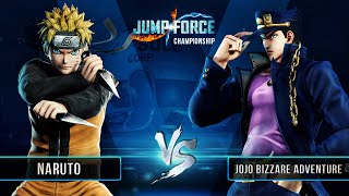 NARUTO VS JOJO'S BIZZARE ADVENTURE - JUMP FORCE CHAMPIONSHIP