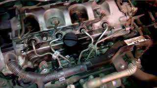 Снятие форсунок Toyota Corolla Verso,  D4D, 2,2 объем,2006год