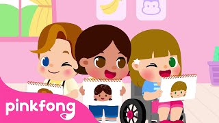 Dibujemos a Nuestros Amigos | Hábitos Saludables | Pinkfong Canciones Infantiles