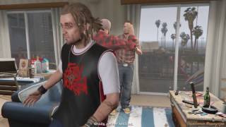 КРУТАЯ МИССИЯ ОГРАБЛЕНИЕ МЕРРИУЭЗЕР ВСЕ ТРОЕ ГЕРОЕВ GTA 5 РЕАЛЬНАЯ ЖИЗНЬ # 93