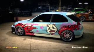 Need for Speed 2015 (PS4) Samantha's Honda Civic from NFS Underground Customization + Race