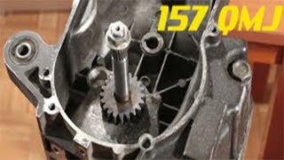 Самодельный съёмник для снятия ведомой звезды кик стартера 157 QMJ