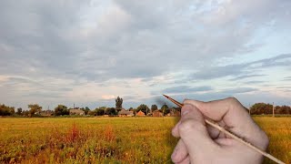 Пейзаж реалистично и  БЫСТРО! Все секреты технологии.