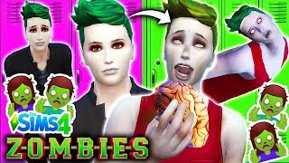 ?‍♂️Disney ZOMBIES Characters ZOMBIFIED!?‍♀️ Sims 4 ZOMBIE Mod ?Zombie Brain Food Challenge?