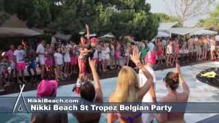 Nikki Beach St Tropez Belgian Party FlyBoard 7/21/2013