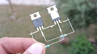 DIY INVERTER WITH TRANSISTOR WITH TRANSISTOR MJE13007