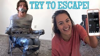 Duct Tape Challenge **GONE WRONG**