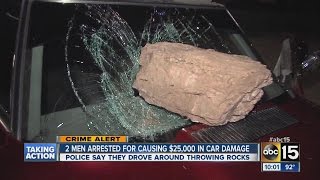 Classic car damaged in overnight crime spree
