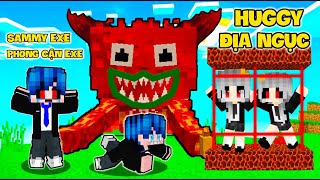 PHONG CẬN VÀ PHONGCAN.EXE THỬ THÁCH 24 GIỜ TIÊU DIỆT NHÀ AN TOÀN HUGGY ĐỊA NGỤC TRONG MINECRAFT