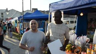 Bailando música africana con mi amigo Motumbo Tetumbo