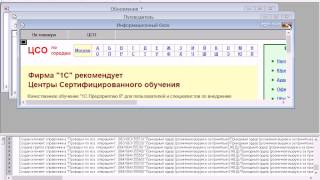 ВидеоКурс "1С Торговля и склад 9.2" - 1-й урок