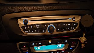 Замена и конфигурация магнитолы в Renault Scenic 3 2009 года. Это не сложно и недолго!