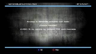 TUTORIAL PS3 CFW CEX/DEX SPOOF 4.84  ONLINE