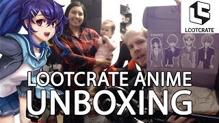 Loot Crate Anime Unboxing (November) - w/ the Gamestein Family
