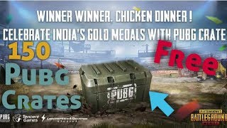 How to get free PUBG Crates || 150 Free crates || Hindi