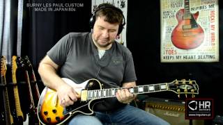 BURNY LES PAUL CUSTOM, MADE IN JAPAN, 80's