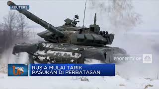 Rusia Mulai Tarik Pasukan di Perbatasan Ukraina, Ada Apa Nih?