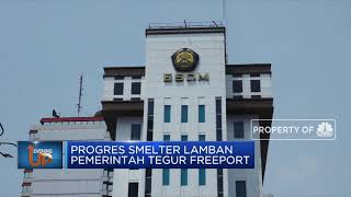 Progres Smelter Lamban Pemerintah Tegur Freeport