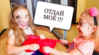 Дети не Поделили Мамину Косметику или Как Сделать дома Макияж. Children's video funnu.