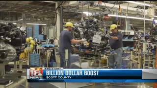 Billion Dollar Boost - LEX18 News - Drone Footage by Unmanned Services Inc.
