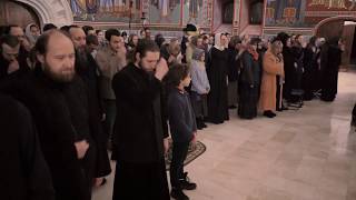 Полная запись всенощного бдения на праздник Рождество Христово 2018 год.